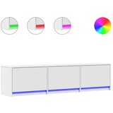 TV omarica z LED Bela 165 x 34 x 40 cm Konstruiran les, (5000137191) | Shoptok.si