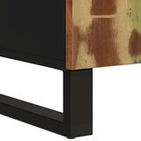  Komoda s 2 vrata 90 x 33 x 75 cm od masivnog obnovljenog drva | shoptok.hr