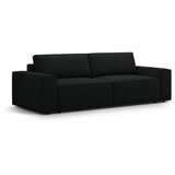 Micadoni Crna sklopiva sofa od bouclé tkanine 247 cm Jodie – Home | shoptok.hr