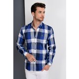 Dewberry G662 MEN'S SHIRT-NAVY-BLUE Cene