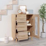  Komoda boja hrasta sonome 69,5x34x90 cm od konstruiranog drva | shoptok.hr