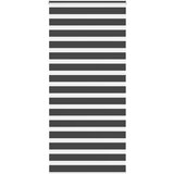 vidaXL Zavjesa zebra crna 100x230 cm širina tkanine 95,9 cm poliester | shoptok.hr