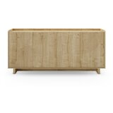 Marckeric Komoda u dekoru hrasta u prirodnoj boji 180x80x40 cm Daira – | shoptok.hr