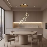 Toolight Viseća LED svjetiljka LHJ093-3CP GOLD | shoptok.hr