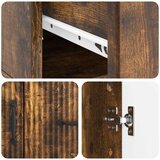  Kreveta Dimljeni hrast 66 x 34,5 x 87 cm Konstruirano drvo | Eponuda.com