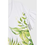Marisse Cotton Blouse With Ruffled Sleeves, White | ePonuda.com