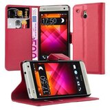 Cadorabo Ohišje, združljivo z HTC ONE M4 MINI v rdeče sladkorno jabolko - Zaščitni ovitek z magnetnim zapiranjem, stoječo funkcijo in režo za kartice, (20550748) | Shoptok.si