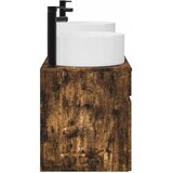  Set ormarića za kupaonicu 3 kom. Dimljeni hrast Smeđa 49 x 44,5 x 65,5 cm | Shoptok.si