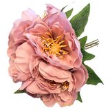  Umjetni buket Peonija 28 cm tamno roza | shoptok.hr