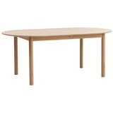 Unique Furniture Proširiv blagovaonski stol s pločom stola u dekoru hrasta u prirodnoj boji 100x190 cm Gallina – | shoptok.hr