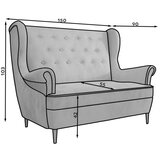 ELTAP Siva sofa 150 cm Aros – | shoptok.hr