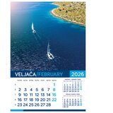  KALENDAR &amp;quot;MORE 2027&amp;quot; 13 LISTOVA, SPIRALA Slike