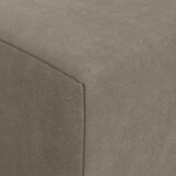 SOFA na razvlačenje Svjetlosiva 200 x 70 x 10 cm Baršun | shoptok.hr