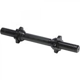 Gorilla_Sports Kratka crna šipka za bučice (35 cm + 2 zvezdaste matice za zavrtanje) | ePonuda.com