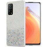 Cadorabo Ohišje, združljivo z Xiaomi Mi 10T / Mi 10T PRO in prozorna z bleščicami - Zaščitni ovitek iz prožnega silikona TPU s svetlečimi bleščicami, (20860210) | Shoptok.si