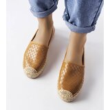 Gemre Brown espadrilles embellished with embossing Geoffrey | Shoptok.si