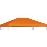 vidaXL Streha za paviljon 310 g/m² 4x3 m oranžna Cene