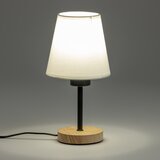  Brilagi - Stona lampa NUBILA WOOD 1xE27/25W/230V hrast/bela | Eponuda.com