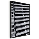  Slika - Architectural Raster (1 Part) Vertical 60x90 U crnom drvenom okviru | shoptok.hr