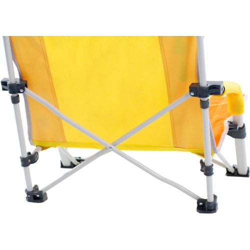 Brunner sklopivi stol za plažu BULA 0404148N.C85 narančasto žut | shoptok.hr