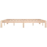  Okvir za krevet od masivnog drva 180 x 200 cm veliki bračni | Eponuda.com