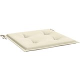 vidaXL Blazine za vrtne stole 6 kosov krem 40x40x3 cm blago | Shoptok.si