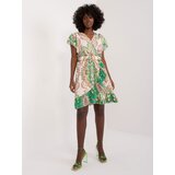 Italy Moda Dress-DHJ-SK-17259.57-Green | Shoptok.si