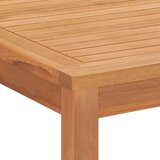  Vrtni blagovaonski stol 160 x 80 x 77 cm od masivne tikovine | shoptok.hr