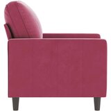  Fotelj vinsko rdeč 60 cm žamet | Shoptok.si