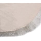  Tepih od umjetne ovčje kože 60 x 90 cm sivi prošarani | Eponuda.com