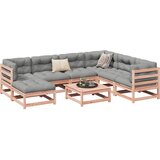 Maison Chic Seti vrtnega pohištva - Vrtna garnitura - Vrtni pohištvo set 8-delna trden les douglas, (21802054) | Shoptok.si