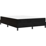 Box Postelja z vzmetnico z vzmetnico Črna 160 x 220 cm blago, (5000106137) | Shoptok.si