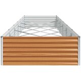  Povišena vrtna gredica 582 x 100 x 36 cm Cinkani čelik | Eponuda.com