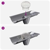  Zaštita od lišća za žljeb 8 pcs Srebrno 200 mm Nehrđajući čelik - 200 mm 8 | shoptok.hr