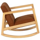 Ixia Rjav gugalni fotelj – | Shoptok.si