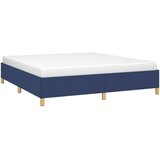  Okvir za krevet bez madraca plavi 160x200 cm od tkanine | shoptok.hr
