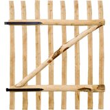 vidaXL jednostruka vrata za ogradu drvo lijeske 100x120 cm | shoptok.hr