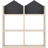 Jimmylee STENSKI REGAL 70/78/20 cm črna, barve breze | Shoptok.si