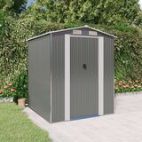 vidaXL Vrtna lopa svetlo siva 192x191x223 cm pocinkano jeklo | Shoptok.si