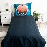 Jerry Fabrics Enojna bombažna otroška posteljnina 140x200 cm Basketball – | Shoptok.si