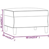  Tabure krem 60 x 50 x 41 cm od tkanine | shoptok.hr