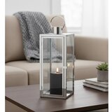 Dekorativna lanterna TOWER 29 cm, sjajni hrom | Eponuda.com