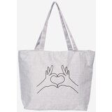 Shelvt Grey fabric shopping bag cene