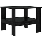  Klubska miza Črna Orehovina 57 x 55 x 45 cm Konstruiran les, (5000120444) | Shoptok.si