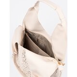 Shelvt Light beige openwork shoulder bag | Shoptok.si