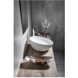 Sapho Bijeli keramički okrugao umivaonik ø 44,5 cm Dome Obliquo – | shoptok.hr