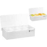 Royal Catering Polipropilenske barmanske posode za dodatke pijačam, 4 kom + ohišje, (21384295) Cene