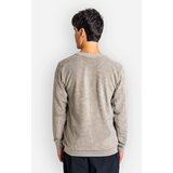 Reell Coverstitch Crewneck Pulover shadow green | Shoptok.si