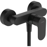 Hansgrohe 72640670 Rebris S stenska armatura za tuš črna | Shoptok.si