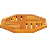 vidaXL Mizna plošča 40x40x2 cm osmerokotna trdna tikovina | Shoptok.si